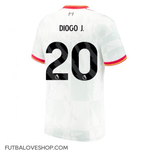 Dres Liverpool Diogo Jota #20 Tretina 2024-25 Krátky Rukáv